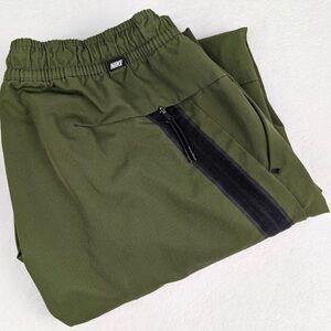 Sportswear Tech Woven Unlined Commuter Pants Mens XL Green Elastic Waist
